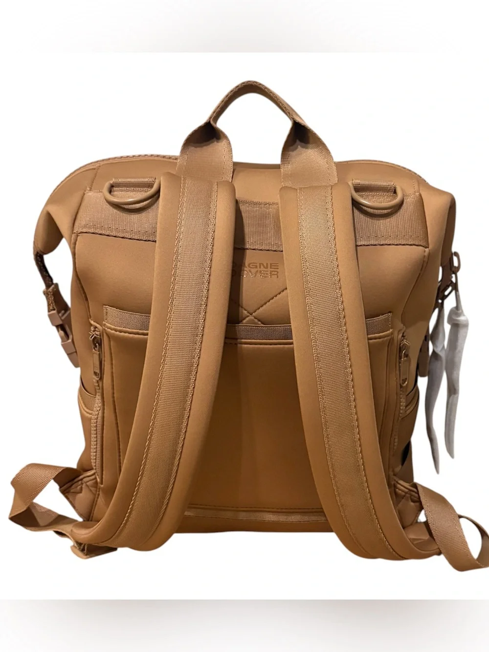 Dagne Dover Indi Neoprene Diaper Backpack Large Camel Brown
